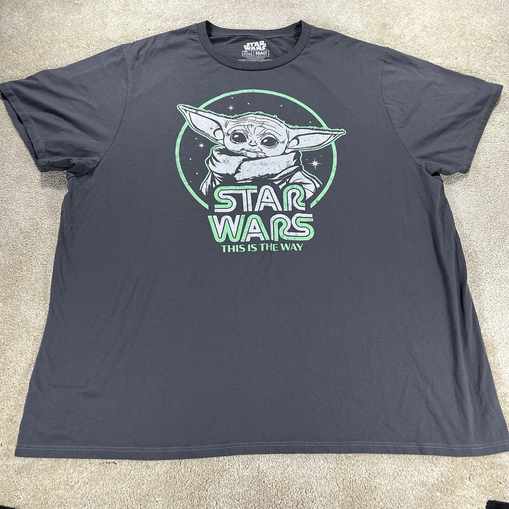 Star Wars Grogu "This Is The Way" Graphic Tee 3XL Official Star Wars baby Yoda - Picture 2 of 7